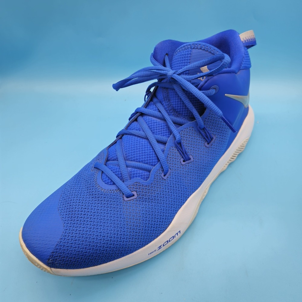 Nike Zoom Rev II Mens Size 14 Blue Basketball Shoes AJ7718-400